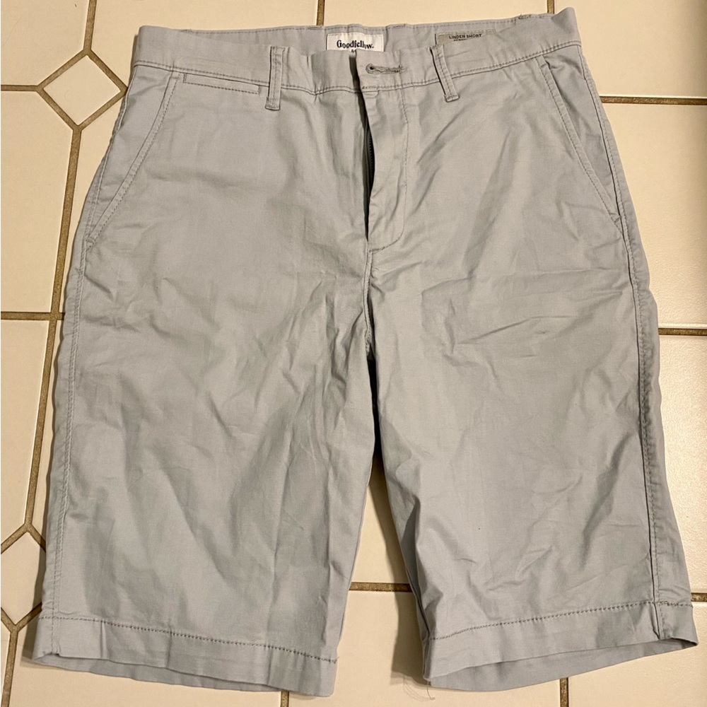 Light Grey Cargo Shorts